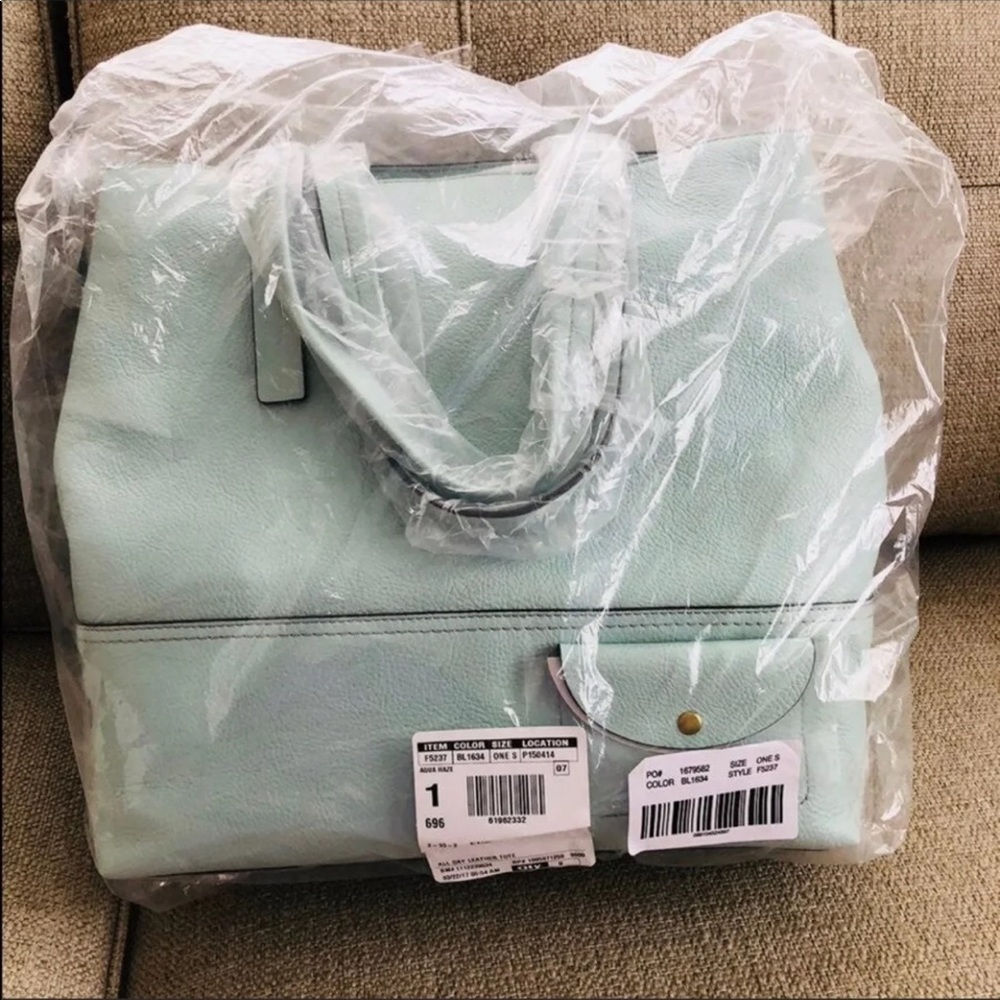 New J.  Crew All Day Leather Tote